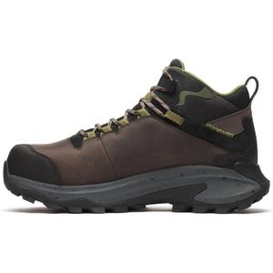 Merrell Men's Moab Speed 2 Mid Waterproof Carbon Fiber Work (10.5 Wide, Dark Taupe)