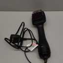 REVLON One-Step Hair Dryer and Styler, All-in-One Hair Brush Straightener for Salon-Quality Smooth & Straight Styles, Black (1 Count (Pack of 1))