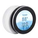 WOWNOVA 2.1" AIO Computer Temp Monitor CPU Cooler LCD Display Upgrade Kit for Water Cooling Systems, PC Sensor Panel for PC Computer Accessories in Side Prebuilt Gaming PC Parts ARGB Case (Black)