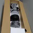 60" Smart Ceiling Fan with Lights,Outdoor Ceiling Fan Work with Alexa/Gg/App/Remote,3-Color Light Dimmable 6-Speed Quiet Reversible for Patio Porch Living Room,Dark Walnut