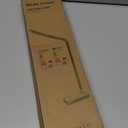 White crown LED Desk Lamp Dimmable Table Lamp Reading Lamp with USB Charging Port, 5 Lighting Modes, Sensitive Control, 30/60 Minutes Timer (White, First-Generation)