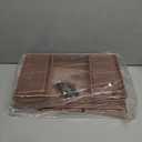 OPNICE Desk Organizers and Accessories, 2-Tier Computer Monitor Stand with Drawer and 2 Pen Holders, Laptop Stand, Office Desk Accessories for Office Supplies, Rose Gold