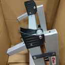 Extreme Max 3006.8884 Wide Entry Deluxe Aluminum Folding Dock & Pontoon Ladder - 3-Step