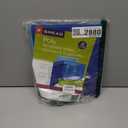 Smead 10-Pocket Organizer, Letter Size, 2 per Pack, 1 Each of Dark Blue and Teal (89204)