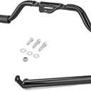 Mofun Engine Guard Frame Highway Crash Bar Compatible with Harley Softail Heritage Breakout Fat Boy Street Bob Deluxe Low Rider FXBR FXFB FLHC FXLR FLFB 2018-2025 Gloss Black