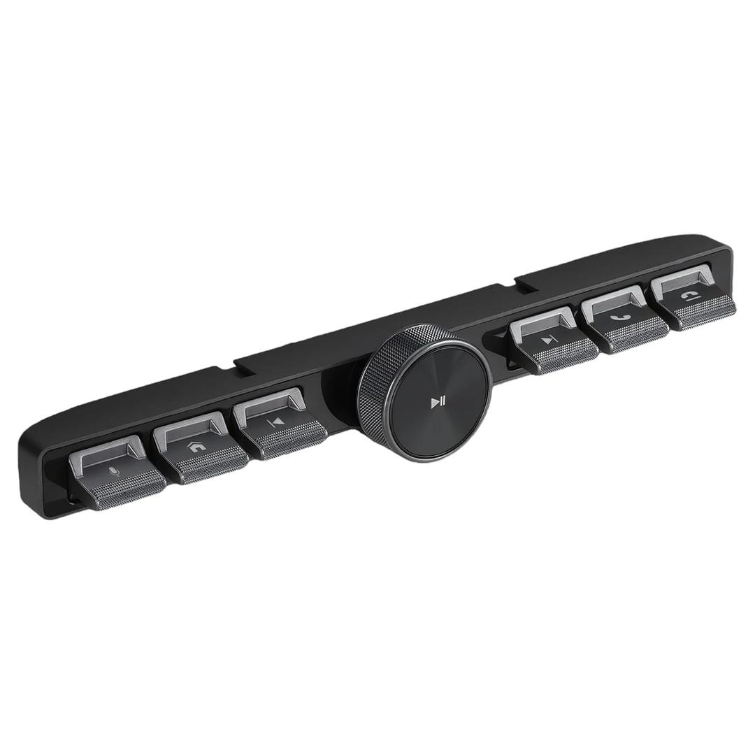 Universal Wireless Bluetooth Media Controller for Car Stereo, Multi-Function Remote Control Button Compatible with Car DVD/Radio/Navigation Systems