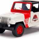 Jada Toys Jurassic World 1:32 Jeep Wrangler Die-cast Car, Toys for Kids and Adults