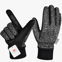 MOREOK Winter Gloves for Men/Women -10°F 3M Thinsulate Warm Touch Screen Snow Ski Bicycle Bike Gloves for Driving/Cycling/Running/Hiking Size S