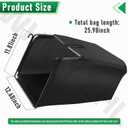3800095004 Grass Bag Catcher 3705442002 Bag Frame Compatible with EGO LM2000, LM2000-S 20" Mowers and LM2100, LM2100SP, LM2130SP, LM2140SP LM2150SP 21" Lawn Mower Models