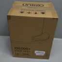 Cesun 1.2 Gallons Small Gray Trash Can, Bathroom Garbage Can with Lid and Foot Pedal, Mini Round Wastebasket for Bathroom, Bedroom, Office, 4.5 Liters / 1.2 Gallons, Gray