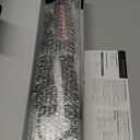 Hopopower 1.25/1.5 Inch Curling Iron Brush Ceramic Double PTC Heated Round Hair Curling Comb, Tourmaline Ionic Hot Hair Curler Thermal Brush for Traveling (1.25inch)