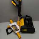 17-Inch Cordless Snow Shovel with Wheels, 9000mAh Brushless Electric Snow Blower Battery Powered, 20-30 Ft Snow Thrower Distance&Adjustable Plate, Snow Removal for Driveway Deck Sidewalk