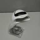 500W UV LED Nail Lamp, 90 LEDs Gel Nail Dryer for Fast Curing with LCD Display, 4 Timer Settings & Auto Sensor, Salon-Grade Nail Light for Home and Nail Salon Use