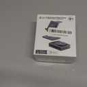 4 in 1 Wireless Charging Station for Samsung, Foldable Aluminum Magnetic Charger with LED Light for Samsung Galaxy S25/Ultra/S24/S23/S22, Galaxy Watch 8/7/6/5, Galaxy Buds/Pro (Grey)