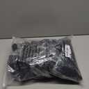 Efavormart Stretchy Spandex Fitted Folding Chair Cover Dinning Event Slipcover for Wedding Party Banquet Catering - Black 11 pack