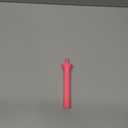 JILINWEI Paper Flower Rolling and Quilling Tools,Paper Flower Center Tool,Plastic Slotted Rolling Curling Quilling Tool to Help Roll Paper Flowers,Pink