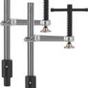 2-Pack Welding Table Clamps - 6.5" Opening Capacity for 5/8" (16mm) Holes - Professional Carbon Steel Welding Fixture Clamps for Precision Metalworking & Fabrication