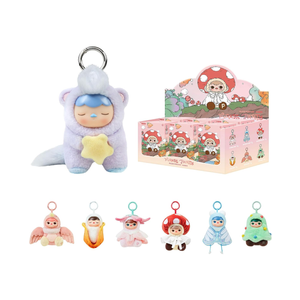 POP MART PUCKY Forest Party Vinyl Plush Pendant Blind Box Figures, Random Design Toys for Modern Home Decor, Collectible Toy Set for Desk Accessories 1 Pack