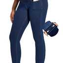 IUGA Stretchy Maternity Jeans Over Belly Skinny High Waisted Maternity Pants for Work with Pockets Comfy Maternity Clothes