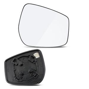 LHCDQSKCW Compatible with Nissan Kicks 2018-2024, Versa 2020-2026, LEAF 2018-2025, Passenger Right Side Mirror Glass, Rear View Mirror with Backing Plate