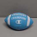 Champion Blitz Football, All-Weather Football, Enhanced Grip, Durable Rubber Cover and Molded Laces, for Outdoor Sports & Training, Includes 6 Ball Pump