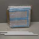 Lconvicely Craft Cart with Wheels - 40 Storage Pockets - Portable Organizer for Arts & Craft Supplies - Spacious, Easy to Move - Perfect Art Cart Organizer for Kids, Creative Projects, Home Education