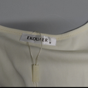 Ekouaer 1 Pack Long Sleeve Shirt for Women Scoop Neck Ribbed Thermal Tops Slim Fit Basic Undershirts, Medium 