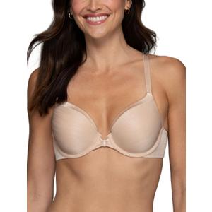 Vanity Fair Women's Front Closure Bra with No-Poke Underwire (34B-44DDD), Average Figure - Beige, 36B