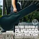 Gator Cases Traditonal Series Hard-Shell Wood Case for 6 or 12-String Dreadnought Style Acoustic Guitars, (GWE-DREAD 12)