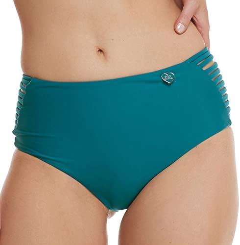 Body Glove Women's Standard Ginger High Waist Bikini Bottom Swimsuit Size S