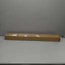 KAMANINA 1 Inch Double Curtain Rods 36 to 72 Inches (3-6 Feet) Window Telescoping Drapery Rod, Antique Bronze Heavy Duty Curtain Rods for Windows 24 to 68 Inches, Twisted Cage Finials