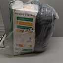 Electric Heated Blanket Queen Size 84''x90'' Soft Flannel & Sherpa Electric Blanket with 10 Heating Levels, Automatically Shut Down After 8h with Overheat Protection Machine Washable (Dark Grey)