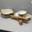 SENSARTE Ceramic Pots and Pans Set Nonstick, Kitchen Cookware Sets, 14-Piece Induction Cookware, Non-toxic Healthy Non Stick Cooking Set, with Frying Pans Set, PFAS PTFE PFOA PFOS Free (Large, Taupe)