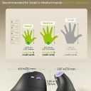 Seenda Ergonomic Mouse Wireless, MOU-302 Bluetooth Vertical Mouse Rechargeable, Volume Knob, Silent Mice & 1000/1600/2400 DPI, 3 Multi-Device Connection for Windows/PC/Laptop/Mac/MacBook, Black Purple