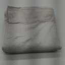 100% Blackout Shield Linen Blackout Curtains for Bedroom 90 Inches Long, Back Tab/Rod Pocket Living Room Drapes, Thermal Insulated Blackout Curtains 2 Panels Set, 50" W x 90" L,Cream