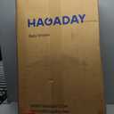 Baby Stroller, 2-in-1 Reversible Toddler Seat with Lie-Flat Mode, Foldable Infant Stroller with Canopy, One Button Brake, Adjustable Handle, Newborn Pushchair (Black B)