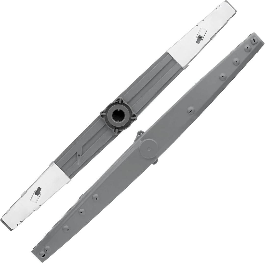 WPW10491331 Dishwasher Lower Spray Arm - Compatible with Whirlpool/Maytag/Amana/Admiral/IKEA - Replaces W10491331, AP6022259, PS11755592, WPW10320512, 2312843(1 Pc-Main image shows front & back)