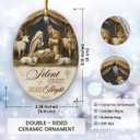 7 x Nativity Christmas Ornaments 2026 - Catholic Faith Idea Gifts for Christmas Tree, Christian Ornaments Keepsake, Religious Gifts for Women Christian, Family, Friend