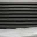 Art3d 2-Pack 48" x 24" Acoustic Wood Panels for Wall, Soundproof Wood Slat Panel for Wall and Ceiling, 3D Fluted Sound Absorbing Paneling for Interior Wall Decor, Living Room, Bedroom - Blackwood