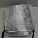 Beautyrest Zuri Reversible Faux Fur to Mink Electric Blanket, Auto Shut Off, Virtually Zero EMF, Multi Heat Setting, UL Certified, Machine Washable, Grey Tip Dye Throw 50x70