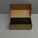 Cisily Black Sponge Holder for Kitchen Sink, Sink Caddy Organizer with High Brush Holder, Kitchen Countertop Organizers and Storage Essentials, Rustproof 304 Stainless Steel, Soap Dispenser Organize