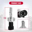 Brake Pressure Switch with Brake Line Seal Kit for Polaris Ranger XP 1000 2019-2024 for RZR 2016-2021 for Sportsman and General Replaces for Polaris 4014262 4081117