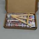 Small Jigsaw Puzzles for Adults 150 Pieces Vintage streetscape Oil Painting Mini Puzzles Challenging 6 x 4 Inches,3 Pcs,Mini Easel Included