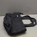 Kememo Corduroy Tote Bag for Women with Zipper, Large Shoulder Bag Handbag for Work School Shopping Travel Gym Vacation (Grey)