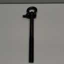 Front/Rear Tow Hook Steel Galvanized for Chevy for Corvette 2014-2023 Black LUK10607 15234068