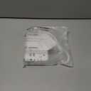 Surge Protector Power Strip with Flat Plug, 3 FT Extension Cord with 6 AC Outlets 4 USB Ports,1050J Surge Protection, Wall Mountable Charging Station for Office, Home, White