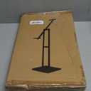 ONCEMORE Heavy Duty Sign Stand, Floor Poster Board Stand, Adjustable Metal Sign Holder Height Up to 60 Inches and 180 Rotation Display Standing Pedestal for Board & Foam, Black 2 Pack