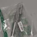 Baderke 2 Pack Espresso Whisk Tool 10.6" Long Handle Mini Whisk for Coffee Stirring Stainless Steel Silver Triangular Design Fit Coffee Chocolate Milk, Mixing Tool for Commercial Home Use