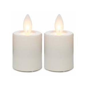 Sterno Home 2 Led Wax Votives 2 Lampions De Cire A Del
