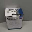 Heated Lunch Box for Men&Women - 80W Electric Lunch Box for Adults with Dual 1.5L 304 Stainless Steel Containers Fast Heating Portable Food Warmer for Car&Truck Travel lonchera electrica (White)